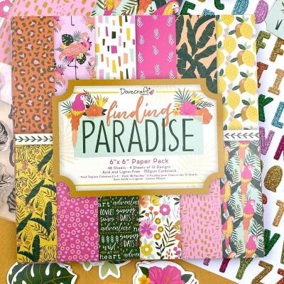 Dovecraft Finding Paradise Designpapier - Paper Pack